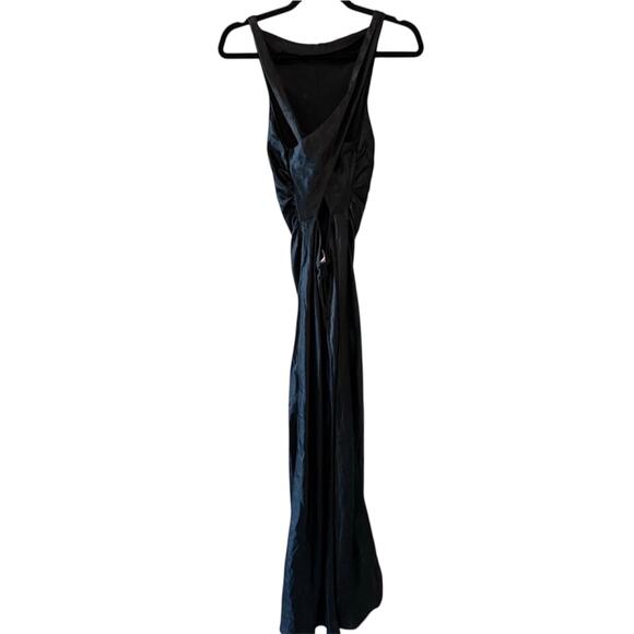 New Reformation Casette Silk Dress - Picture 3 of 5